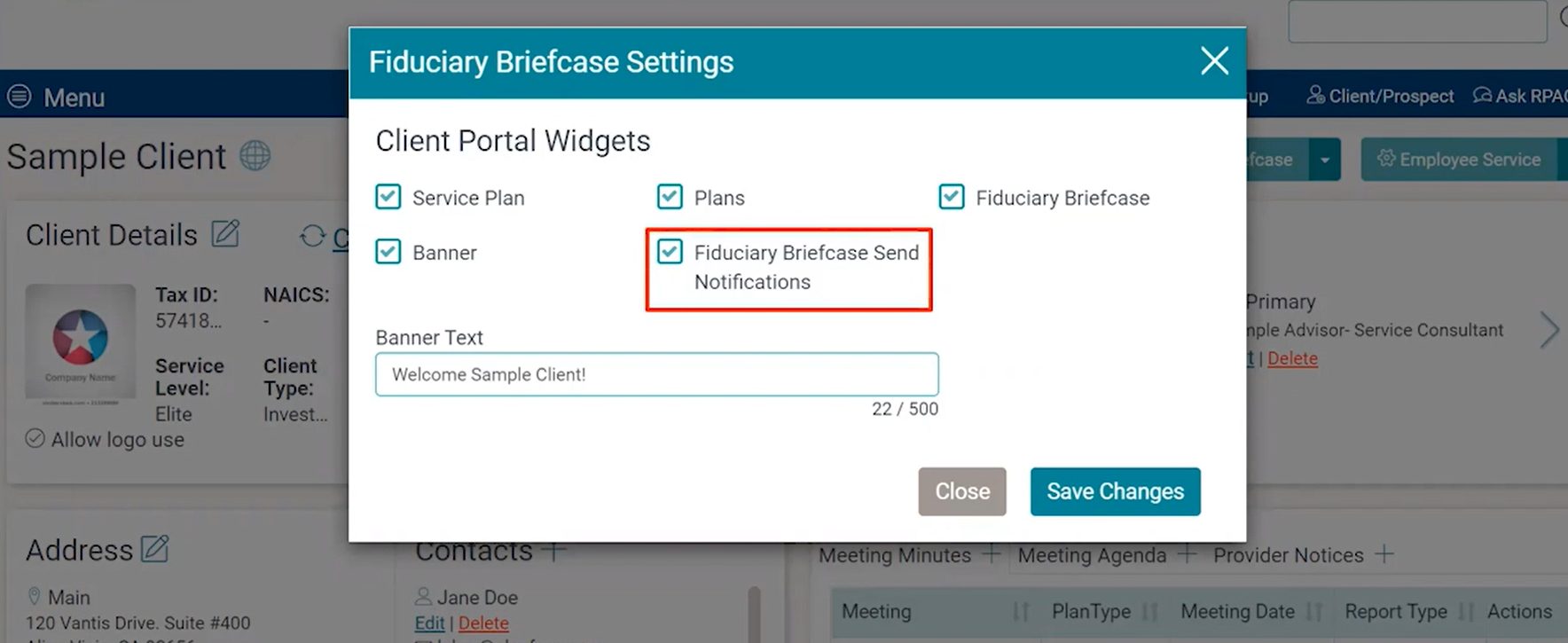 Fiduciary Briefcase Overview and Update Image 4