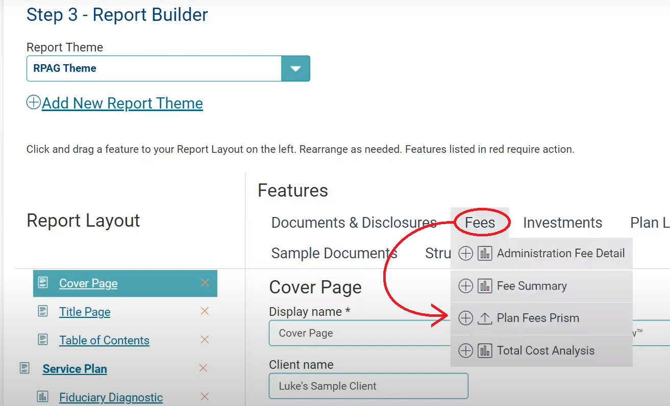 RPAG Report Builder