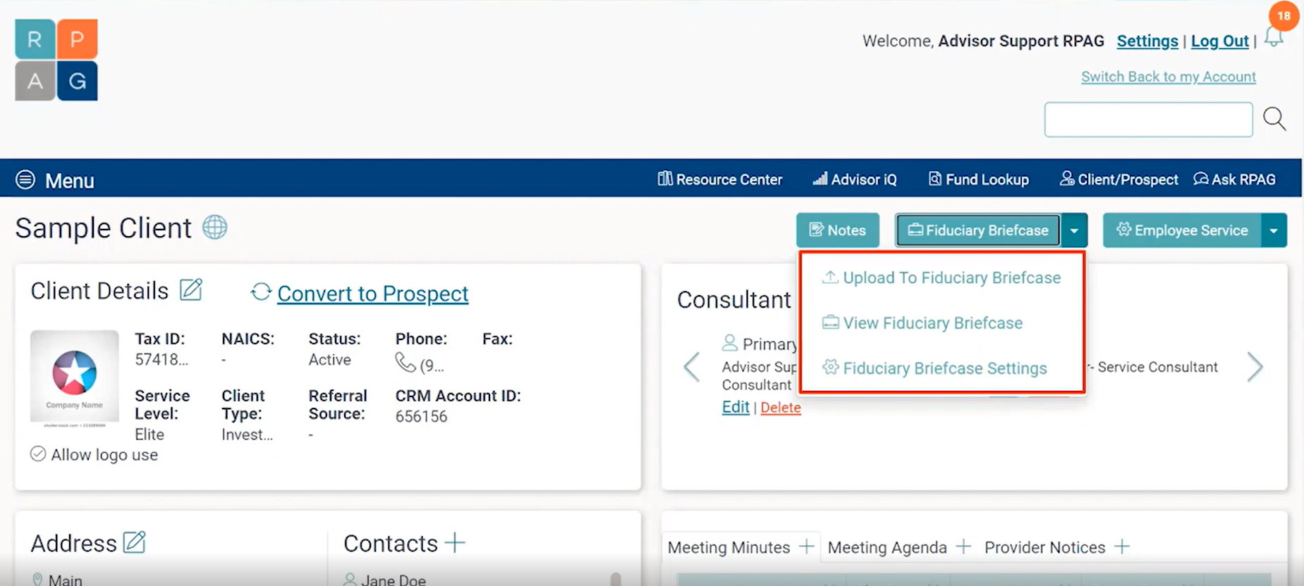 Fiduciary Briefcase Overview and Update Image 3